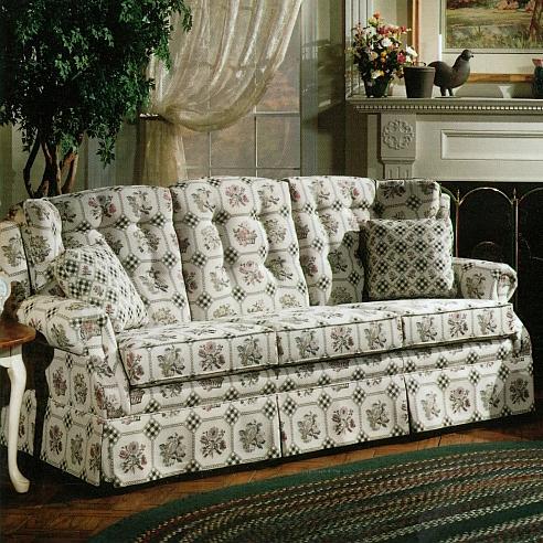 Lancer 840 840 Country Style Sofa with Skirt Westrich Furniture